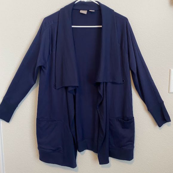 Chico's Zenergy Convertible Drape-Front Jacket  1P - Picture 5 of 7